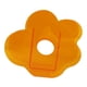 thumbnail image 1 of Florero Transparente De Acrílico Moderno Florero Floral Elegante Contemporáneo Para Sala De Estar Naranja, 1 of 3