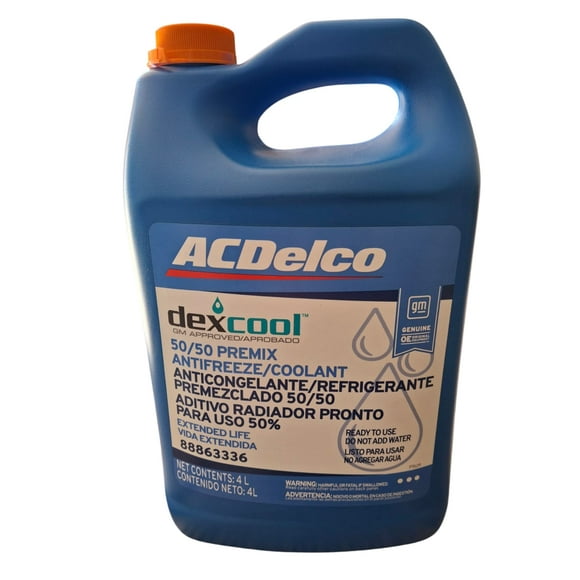 Anticongelante refrigerante ac delco 50/50