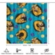 thumbnail image 2 of CatDog-theme 4-Piece Shower Curtain Set with Rugs, Waterproof Bathroom Decor Set Includes Bath Mat, U-Shaped Rug, Toilet Lid Cover and Curtain with Hooks, 2 of 6