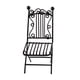 thumbnail image 5 of Silla De Mesa Para Casa De Muñecas A Escala 1/12, Accesorio En Miniatura, Silla De Manualidades Para Casa De Juegos, Color Negro, 5 of 5