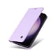 thumbnail image 5 of Funda Billetera de Cuero para Samsung Galaxy S24 Ultra con Tarjetero y Soporte - Tapa Magnética Morado, 5 of 6