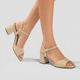 thumbnail image 4 of Sandalia Mujer Vainilla Flavia Piccadilly, 4 of 5