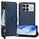 thumbnail image 5 of FOXDOCK Funda Tipo Cartera para Realme Narzo 80 Pro Cuero PU con Cremallera y Correa de Muñeca, Ranuras para Tarjetas, Soporte Plegable, Cierre Magnético, 5 of 5