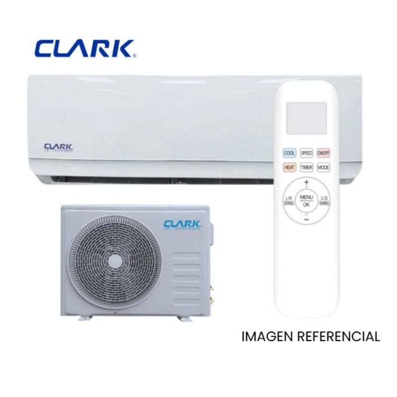 Aire Acondicionado Clark De 12000 Btu Tipo Split Muro Inverter