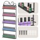 thumbnail image 4 of Organizador de esmaltes de uñas de pared ERYTLLY, acero negro, 5 niveles, 4 of 9