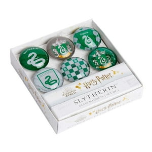 Insight - Harry Potter: Set Imanes De Cristal Diseño Slytherin (Set 6 Uds.)
