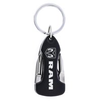 Llavero Ram De Metal Mate Oscuro Con Luz Led Y Herramientas