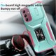 thumbnail image 4 of Funda Armada para Samsung Galaxy A15 5G con Tapa Deslizante y Soporte Magnético Giratorio Verde, 4 of 5