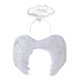 thumbnail image 1 of Alas De Angel + Halo Aureola - Blancas blanco U, 1 of 6