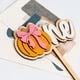 thumbnail image 4 of Cake Topper Upfirst Wooden Pumpkin One, tema de Halloween, 4 of 7