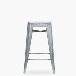 Form Design - Taburete Medio 67 Tolix Plata