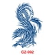 thumbnail image 1 of Semi Permanent Lotus Tattoos Body Art Totem Waterproof Temporary Tattoo Sticker For Women Men, 1 of 3