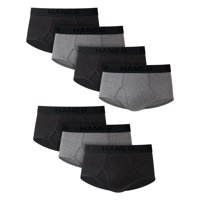 Calzoncillos Hanes Sin Etiqueta Para Hombre, Suaves Que Absorben La Humedad, Paquete De 7
