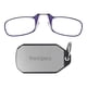 thumbnail image 1 of Llavero, gafas de lectura ThinOptics, color morado, 44 mm, EE. UU., 1 of 7