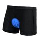 thumbnail image 4 of 3D Gel Padded Bike Ciclismo Ropa interior Shorts Medias transpirables Hombres Negro S, 4 of 5