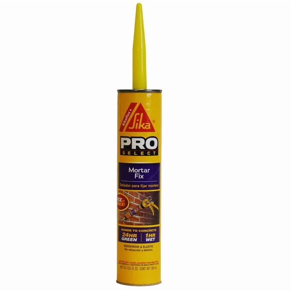 Sellador Sika Pro Select para juntas de mortero de poliuretano gris, 300 ml