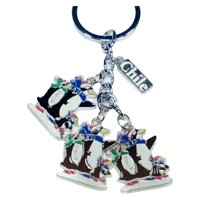 Invencible.Cl - 𝗟𝗟𝗔𝗩𝗘𝗥𝗢 𝗖𝗛𝗜𝗟𝗘 𝗣𝗜𝗡𝗚𝗨̈𝗜𝗡𝗢 Llavero Metalico Chile Pingüino Chile Ai04