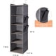 thumbnail image 3 of Organizador Colgante BOOMIBOO 5 Niveles 30x30x106 cm Gris, 3 of 3