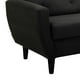 thumbnail image 3 of Sofa Bote 3c Felpa 00 Negro, 3 of 6
