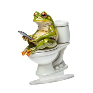 Bothyi - Placa Decorativa De Rana, Adorno De Mesa, Regalo, Artesanía De Mesa, Letrero Acrílico De Animal