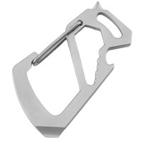 Xusx111 - Llavero Multifuncional Escalada Hebilla Cuadrado Llavero Multifuncional Gancho Rápido De Aleación De Titanio Llavero Llavero