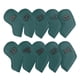 thumbnail image 1 of 10Pcs Golf Iron Headcover, 4,5,6,7,8,9, A, S, P, X Se Adapta A Todas Las Marcas De Color Verde Oscuro, 1 of 5