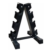 Linea Sport - Rack Para Mancuernas Hasta 3 Pares De Fierro Almacenamiento