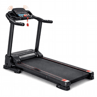 Trotadora Eléctrica Plegable 10Km/H 1.25Hp Bocinas Centurfit Negro