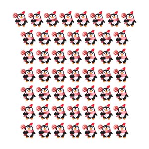 Bothyi - 50 Piezas De Tarjetas De Papel Con Forma De Piruleta Navideña, Creativas Para Festivales De Navidad Y Cumpleaños