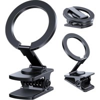 Genérico - Soporte Magnético Para Teléfono Móvil De Sobremesa Y Coche Para Iphone Y Accesorios Magsafe-Negro