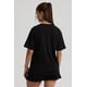 thumbnail image 3 of Polera Mujer Oversize Recogido Negro, 3 of 4