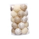 thumbnail image 1 of 25 Bolas Navide?as Para Decorar Las Paredes Del Hogar En Color Blanco Champán Intenso, 1 of 5