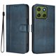thumbnail image 1 of Funda Cartera para Motorola Moto Edge 70 5G Protección 360° con Ranuras para Tarjetas y Soporte Azul, 1 of 6