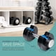 thumbnail image 4 of Juego de mancuernas ajustables LifePro 6,8 kg 19,5 kg 24,9 kg 40,8 kg, 4 of 9