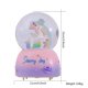 thumbnail image 2 of Globo de Nieve Sethruki 10x10x16 cm Música LED Rosa, 2 of 7