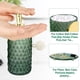 thumbnail image 2 of Juego De Accesorios De Baño De Vidrio Verde Salvia 4 Piezas, 2 of 6
