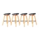 thumbnail image 1 of Pack 4 Silla Taburete Altas De Bar Negro, 1 of 3