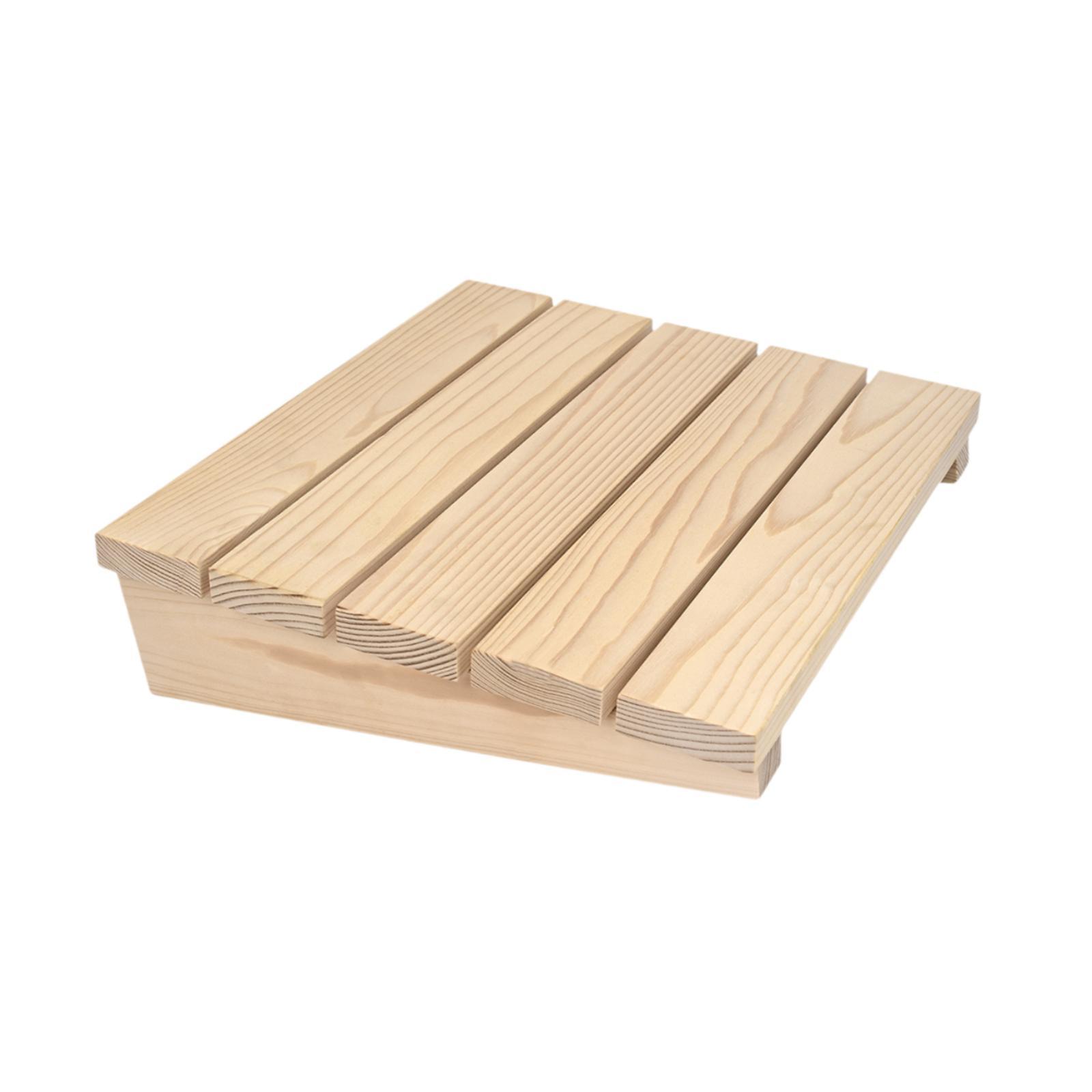 Magideal - Reposacabezas De Madera Para Sauna, Accesorios Para Sauna, Cojín Ergonómico Profesional Antideslizante Para Respaldo De Sauna, Cojín Para Sauna Para B