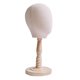 thumbnail image 1 of Cabeza De Maniquí Calva Con Base, Soporte Para Peluca Portátil Para Bufandas, Tocado, Bufanda, 1 of 5
