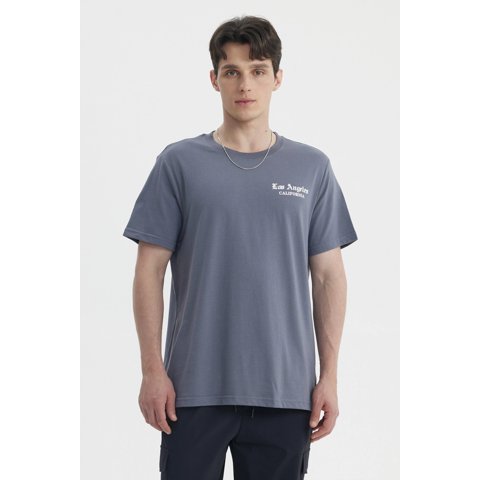 Fashionspark - Polera Hombre Slim Gris