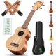 thumbnail image 1 of Ukelele CAHAYA 53 cm de caoba – Kit soprano para principiantes, 1 of 9