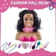 thumbnail image 5 of Cabeza de muñeca para maquillaje y peinado Liberty Imports, 5 of 7