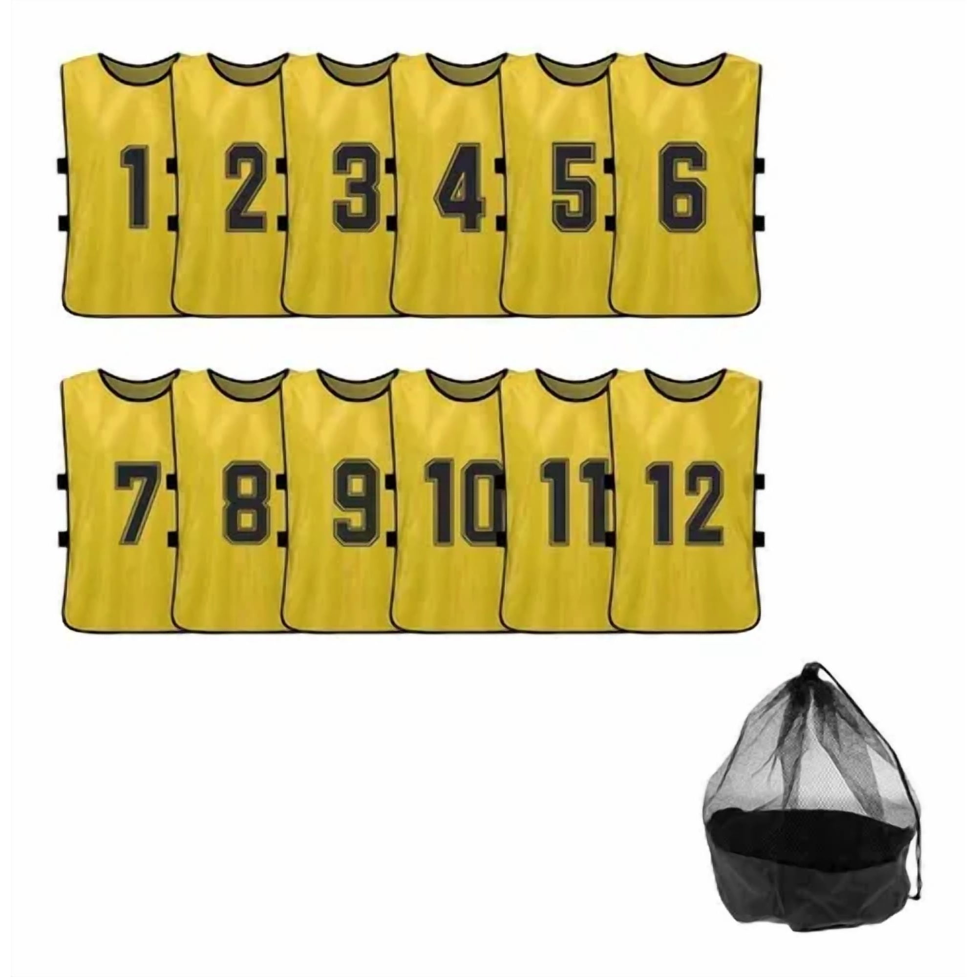 Linea Sport - Petos Deportivo Extra Grande Xl Numerico Del 1 Al 12