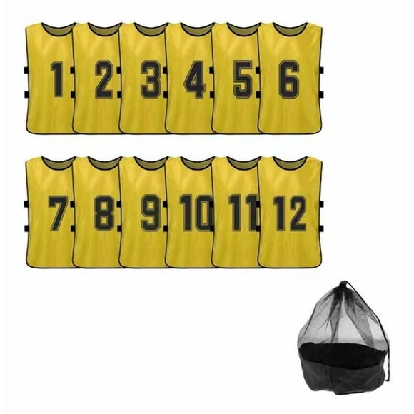 Petos Deportivo Extra Grande XL Numerico Del 1 Al 12