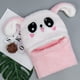 thumbnail image 3 of Gorro Con Cuello Para Niño/a Diseño Conejo, Invierno Talla M rosado, 3 of 3