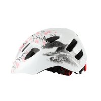 Magideal - Casco De Bicicleta Para Niños Adolescentes Casco De Patineta Helmen Resistente A Los Niños Portátiles Resistentes Al Casco De Ciclismo Para Patinaje Floral