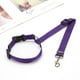 thumbnail image 1 of Solid Color 2 In 1 Pet Car Seat Belt Nylon Lead Leash Backseat Safety Belt Adjustable For Dog & Cat, 1 of 5