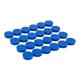 thumbnail image 1 of Imanes decorativos Bullseye Office tipo diana, azul, 2,5 cm, paquete de 24, 1 of 7