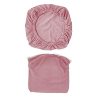 Magideal - Funda Para Silla De Oficina, Funda Para Silla De Comedor, Protector De Silla Elástico Extraíble, Funda Para Silla Para Banquete, Fiesta, Restaurante, Rosa