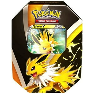 Pokemon Tcg: 2021 Otono Eevee Evoluciones Jolteon V Lata Pokémon Pokemon